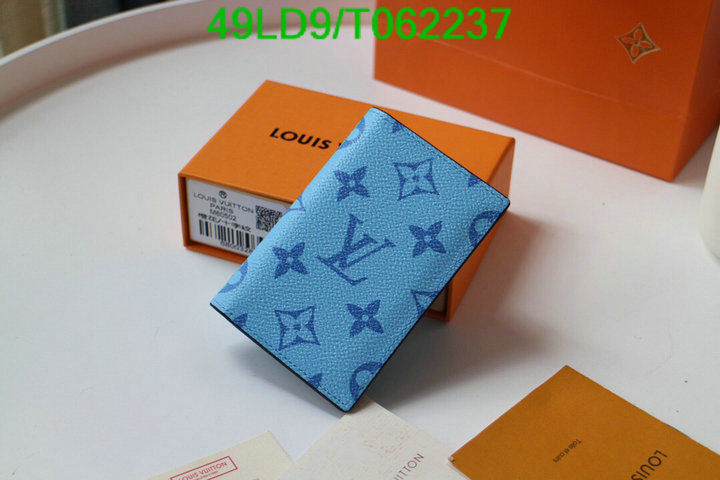 LV Bags-(Mirror)-Wallet-,Code: T062237,$: 49USD