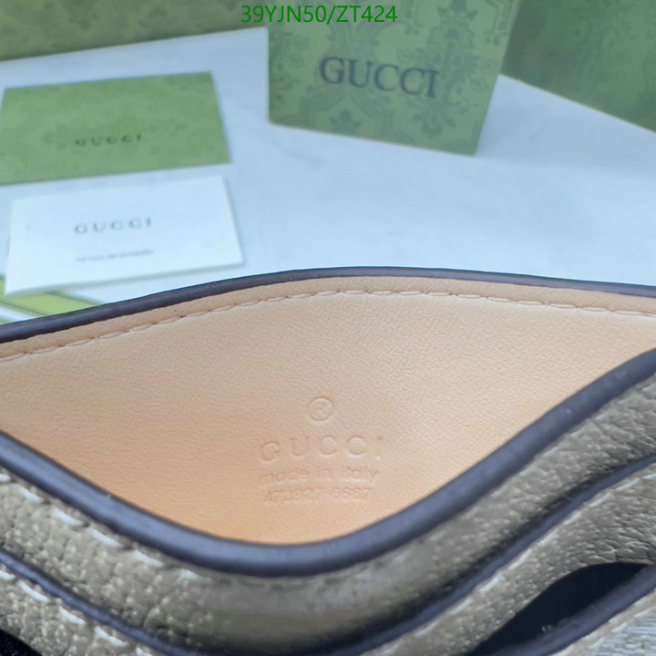 Gucci Bag-(4A)-Wallet-,Code: ZT424,$: 39USD