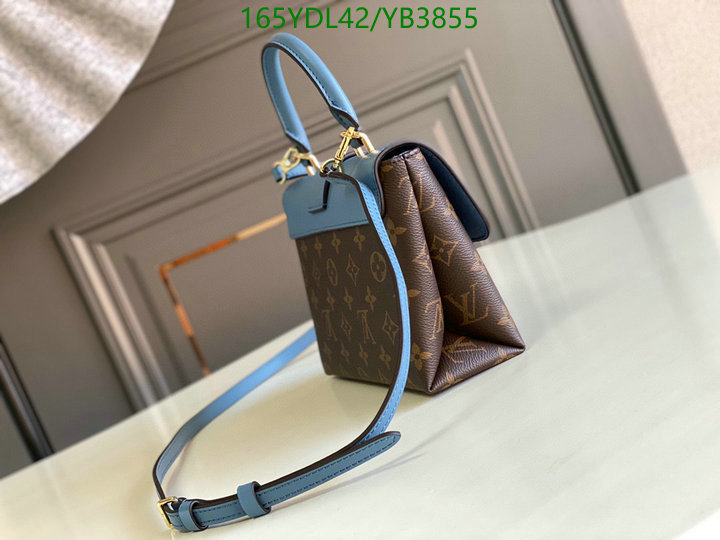 LV Bags-(Mirror)-Handbag-,Code: YB3855,$: 165USD