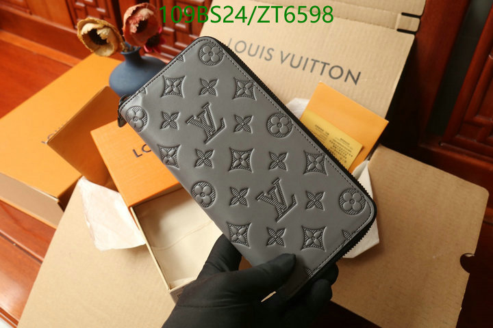 LV Bags-(Mirror)-Wallet-,Code: ZT6598,$: 109USD