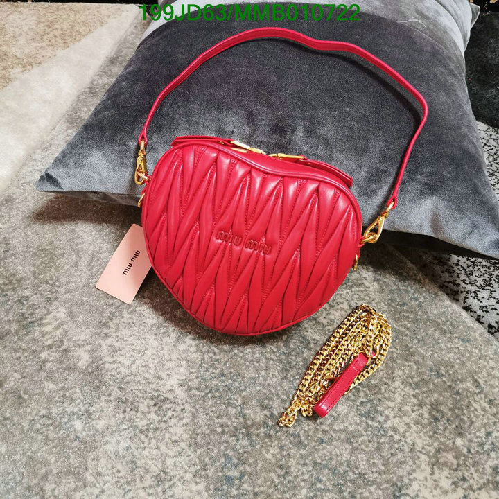 Miu Miu Bag-(Mirror)-Diagonal-,Code: MMB010722,$: 199USD