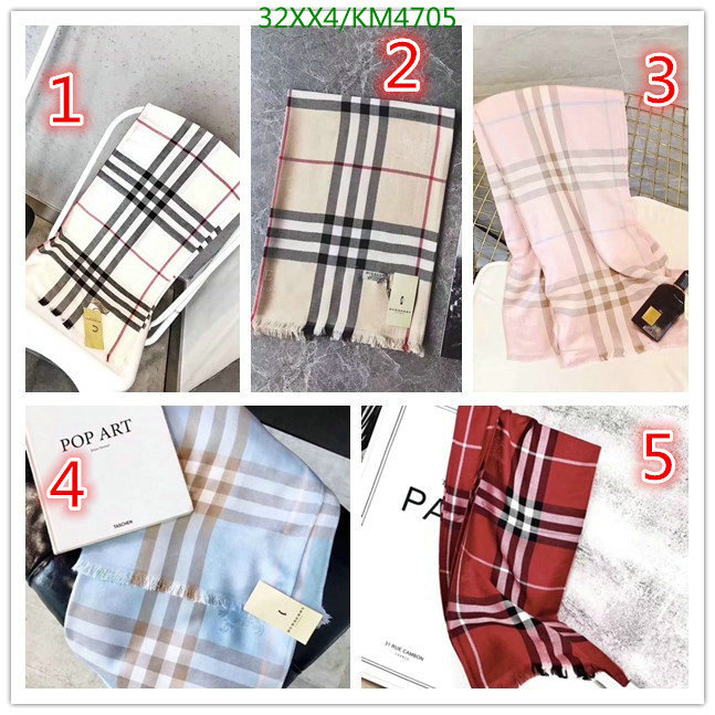 Scarf-Burberry, Code: KM4705,$: 32USD