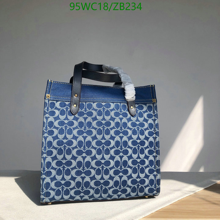 Coach Bag-(4A)-Tote-,Code: ZB234,$: 95USD