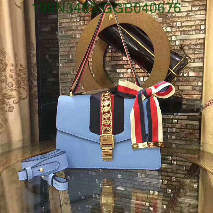 Gucci Bag-(Mirror)-Diagonal-,Code:GGB040676,$: 199USD
