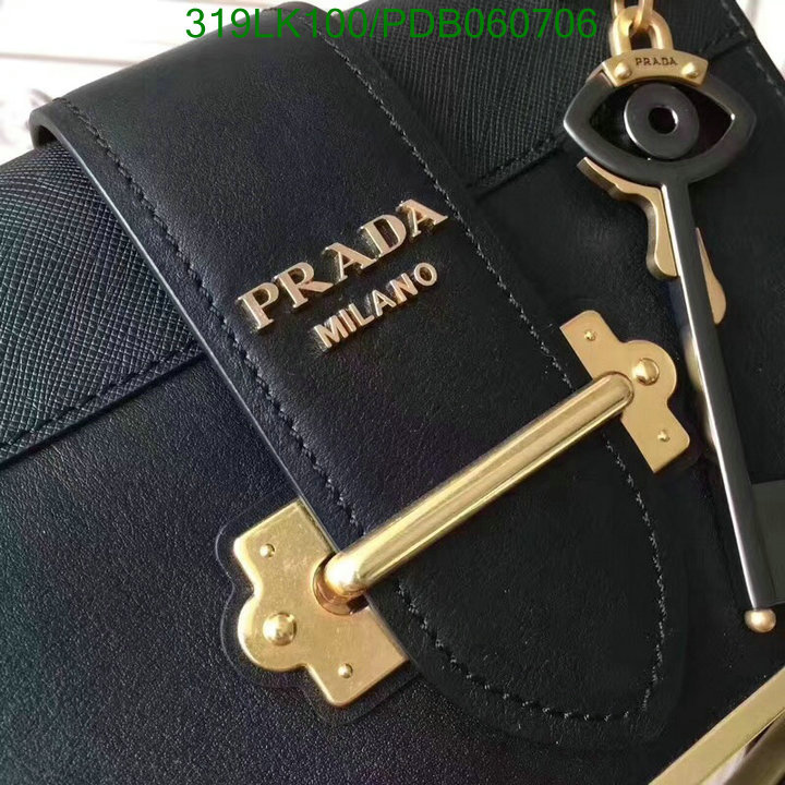 Prada Bag-(Mirror)-Diagonal-,Code: PDB060706,$: 319USD