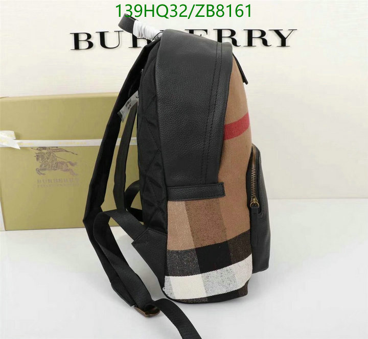 Burberry Bag-(4A)-Backpack-,Code: ZB8161,$: 139USD