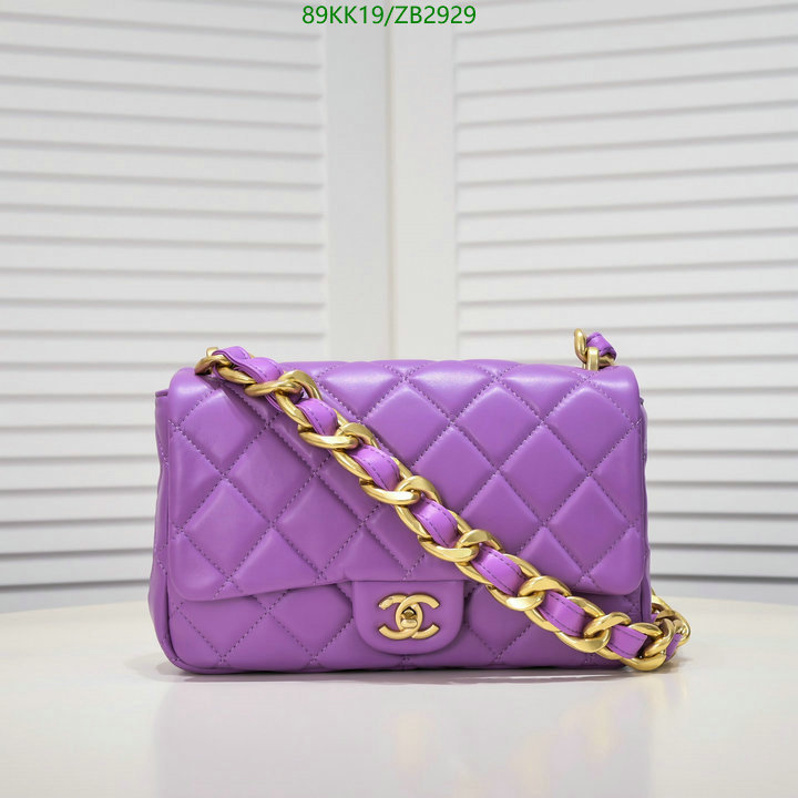 Chanel Bags ( 4A )-Diagonal-,Code: ZB2929,$: 89USD