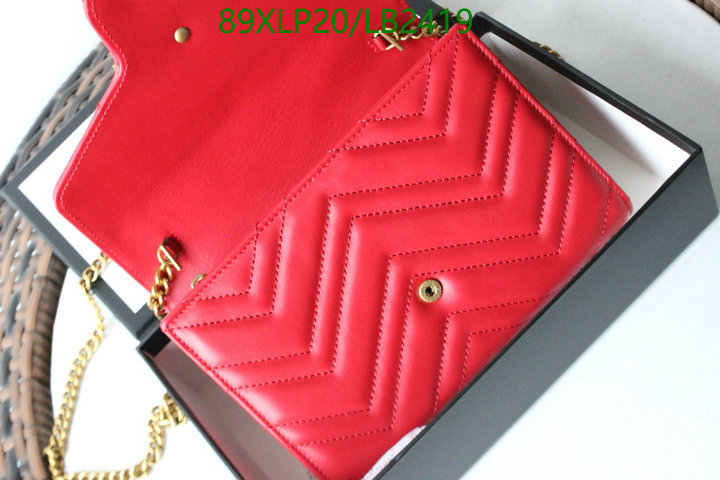 Gucci Bag-(4A)-Marmont,Code: LB2419,$: 89USD