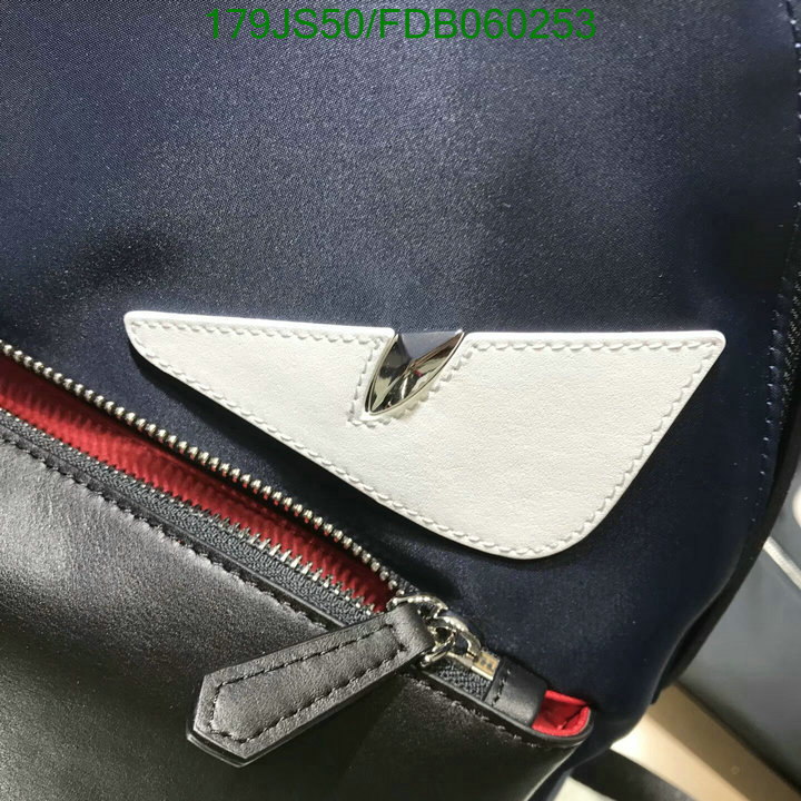 Fendi Bag-(Mirror)-Backpack-,Code:FDB060253,$:179USD