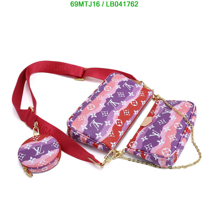 LV Bags-(4A)-New Wave Multi-Pochette-,Code: LB041762,$: 69USD