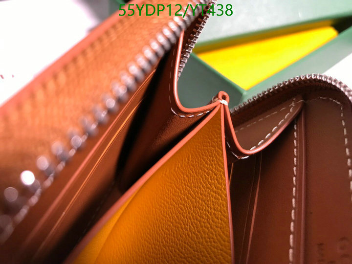 Goyard Bag-(Mirror)-Wallet-,Code: YT438,$: 55USD