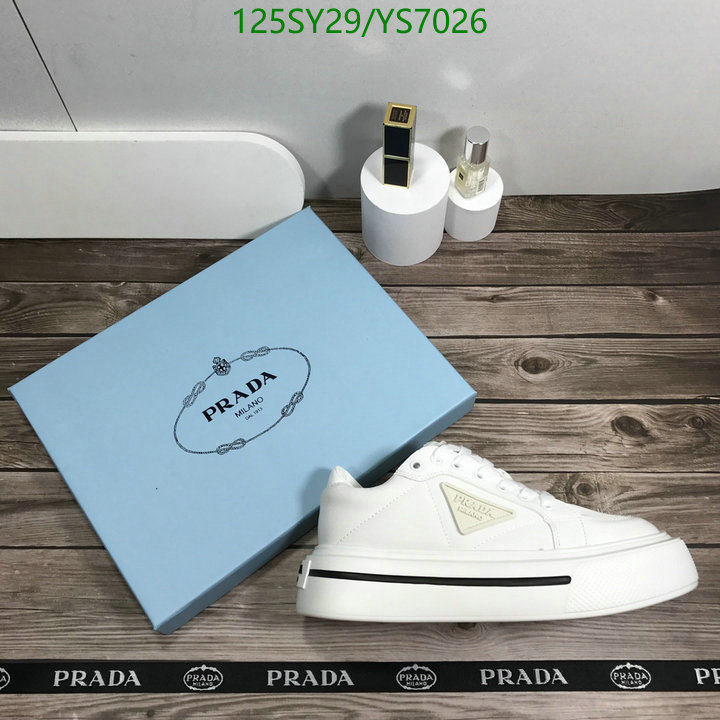 Men shoes-Prada, Code: YS7026,$: 125USD