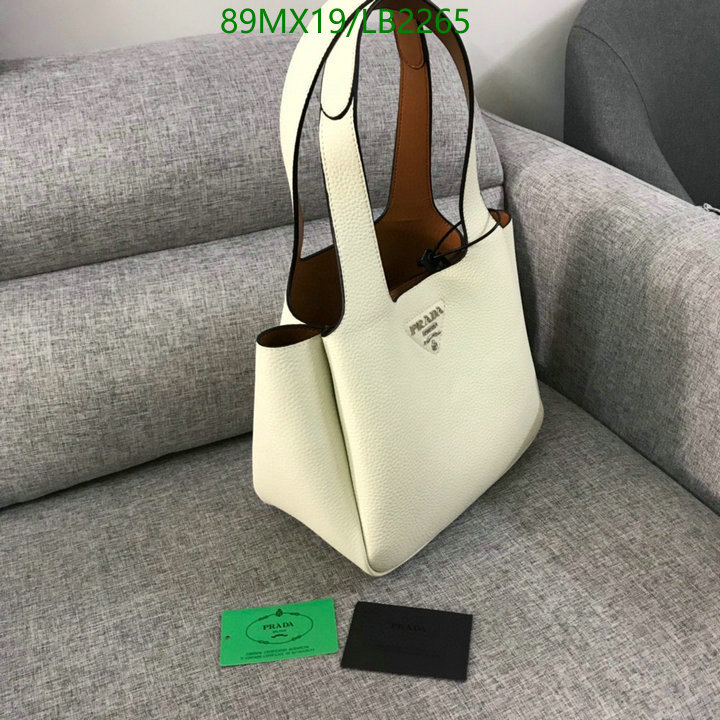 Prada Bag-(4A)-Handbag-,Code: LB2265,$: 89USD