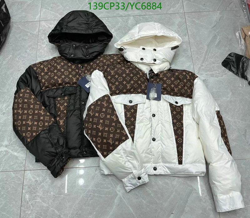 Down jacket Women-LV, Code: YC6884,$: 139USD