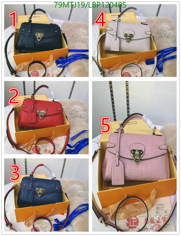 LV Bags-(4A)-Handbag Collection-,Code: LBP120405,$: 79USD