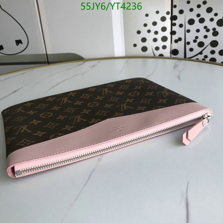 LV Bags-(4A)-Wallet-,Code: YT4236,$: 55USD