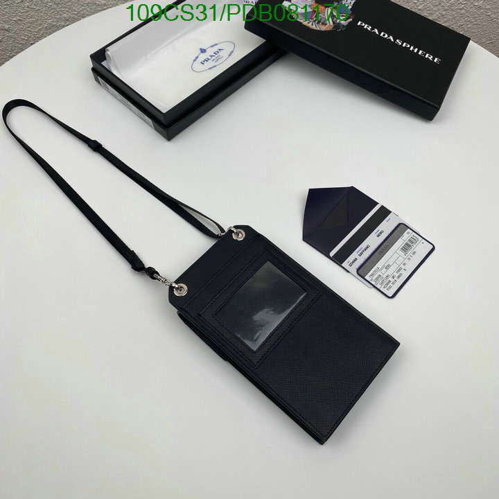 Prada Bag-(Mirror)-Diagonal-,Code:PDB081170,$:109USD