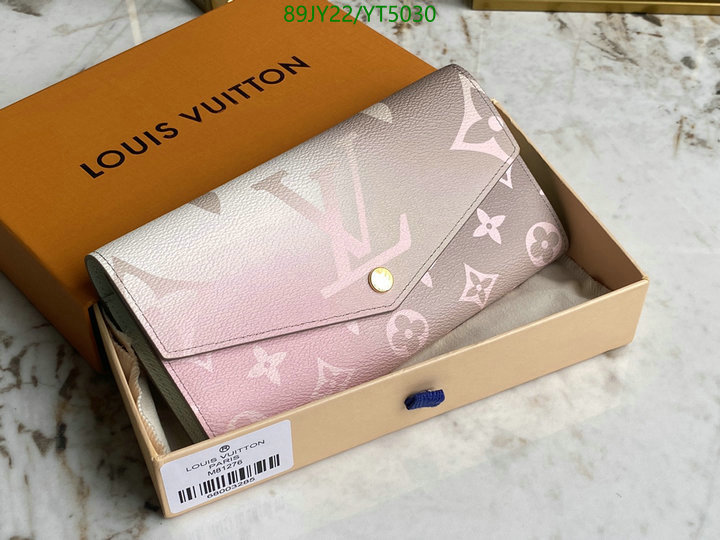 LV Bags-(Mirror)-Wallet-,Code: YT5030,$: 89USD