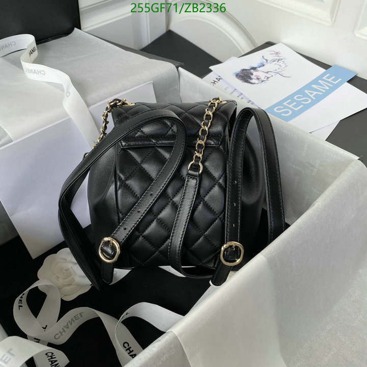 Chanel Bags -(Mirror)-Backpack-,Code: ZB2336,$: 255USD