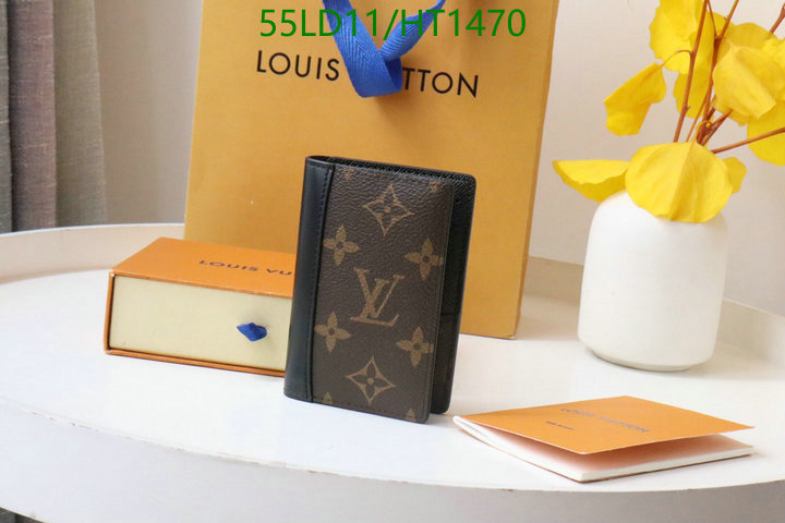 LV Bags-(Mirror)-Wallet-,Code: HT1470,$: 55USD