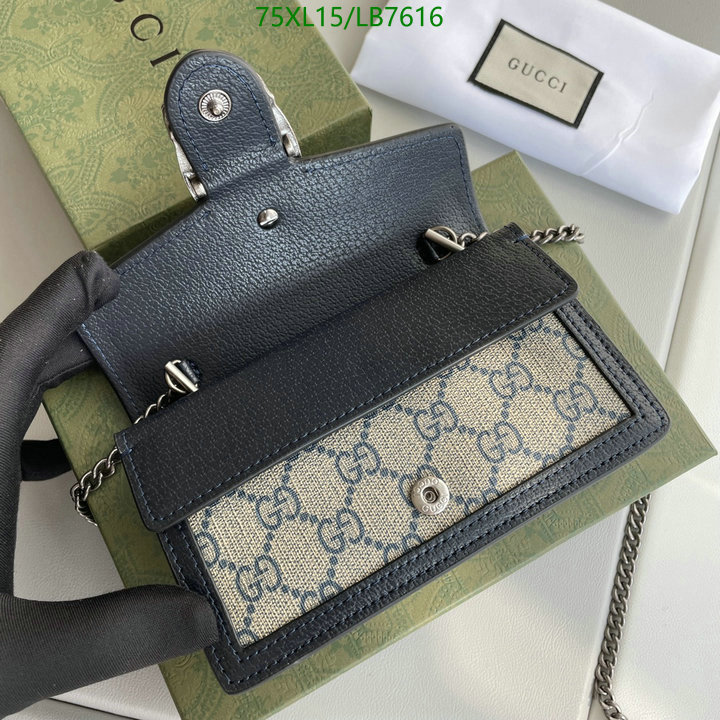 Gucci Bag-(4A)-Dionysus-,Code: LB7616,$: 75USD