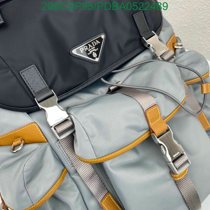 Prada Bag-(Mirror)-Backpack-,Code: PDBA0522489,$: 299USD