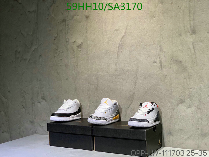 Kids shoes-Air Jordan, Code: SA3170,$: 59USD