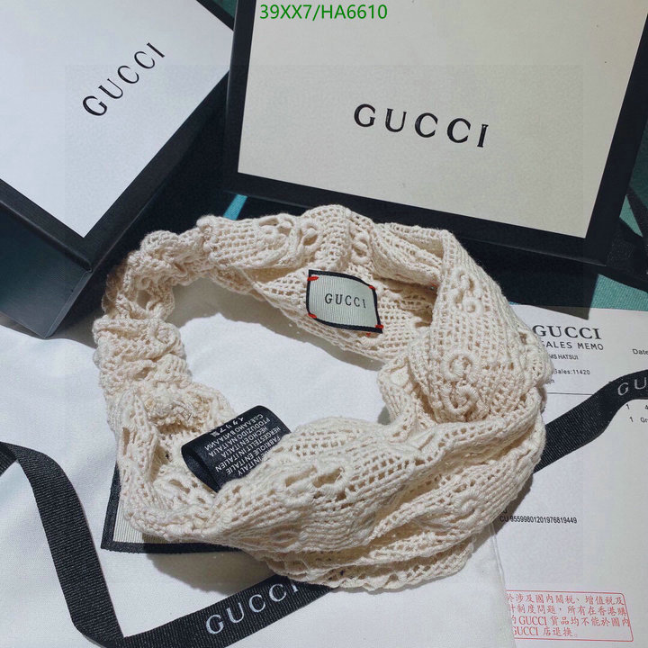 Headband-Gucci, Code: HA6610,$: 39USD