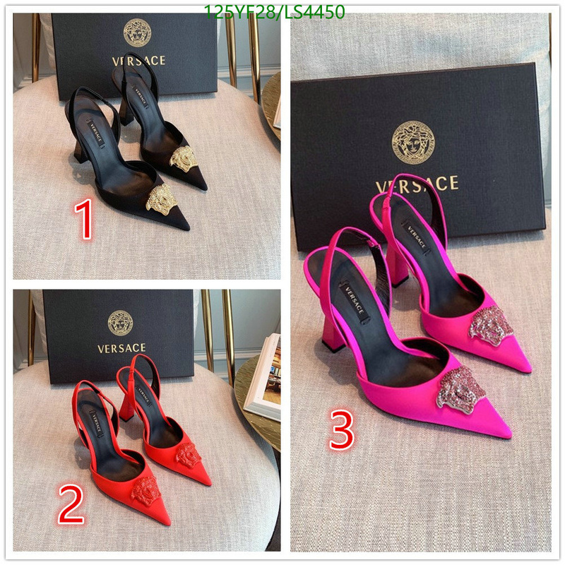 Women Shoes-Versace, Code: LS4450,$: 125USD
