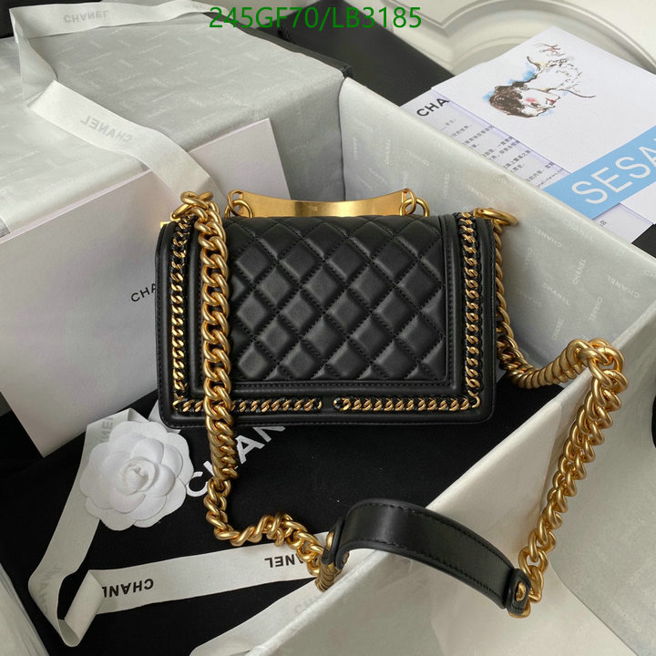 Chanel Bags -(Mirror)-Le Boy,Code: LB3185,$: 245USD