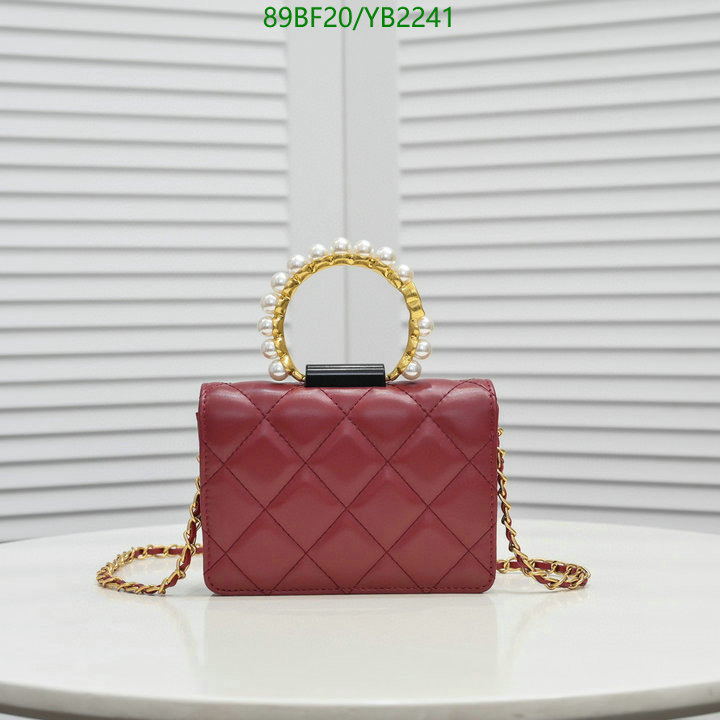 Chanel Bags ( 4A )-Diagonal-,Code: YB2241,$: 89USD