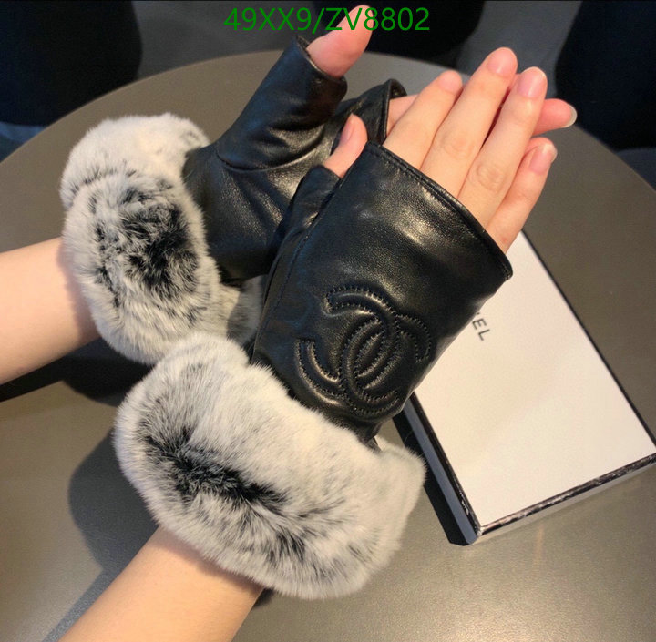 Gloves-Chanel, Code: ZV8802,$: 49USD