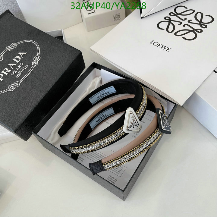 Headband-Prada, Code: YA2288,$: 32USD