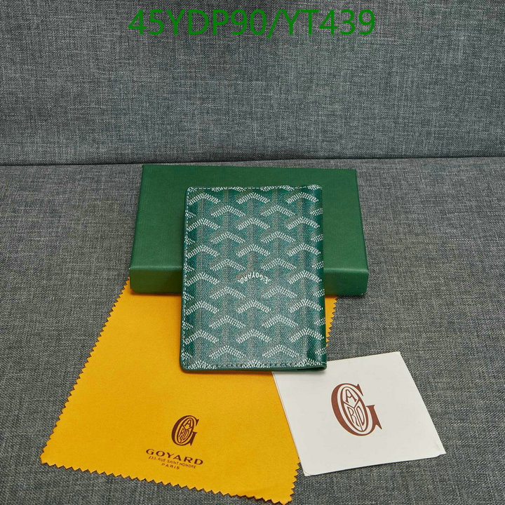 Goyard Bag-(Mirror)-Wallet-,Code: YT439,$: 45USD