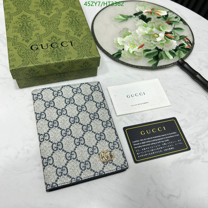 Gucci Bag-(4A)-Wallet-,Code: HT3362,$: 45USD