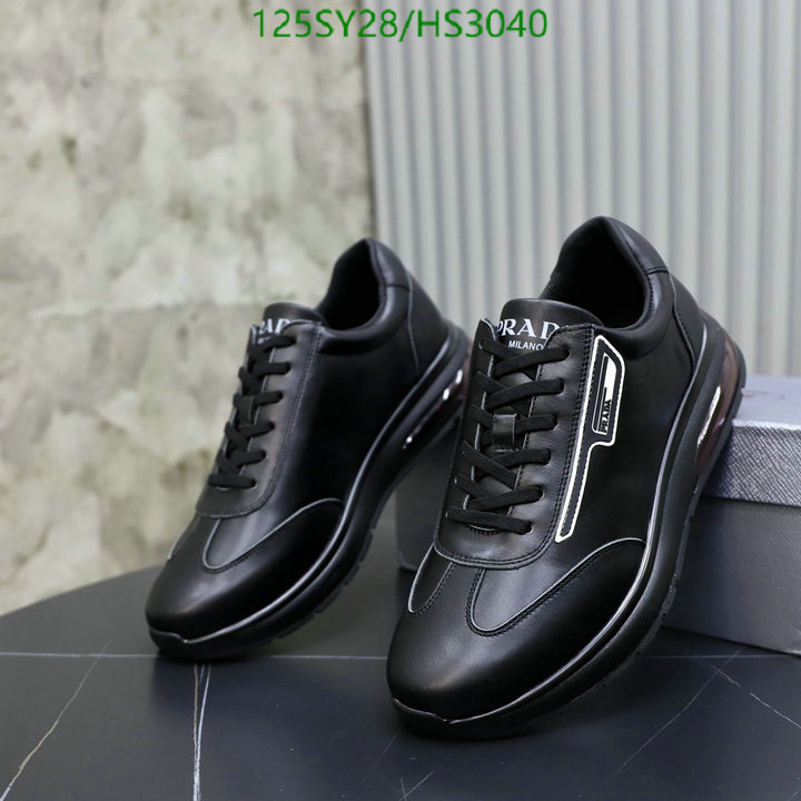 Men shoes-Prada, Code: HS3040,$: 125USD