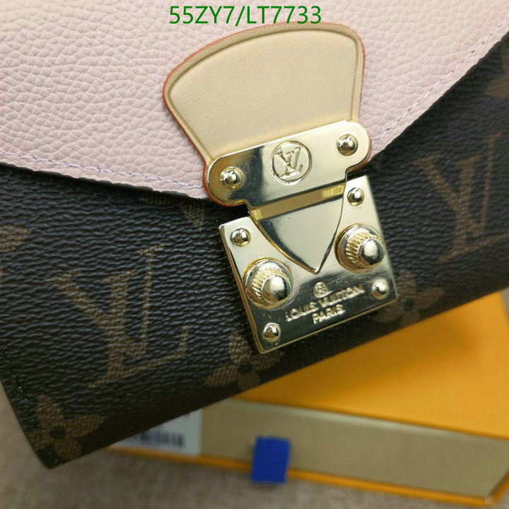 LV Bags-(4A)-Wallet-,Code: LT7733,$: 55USD