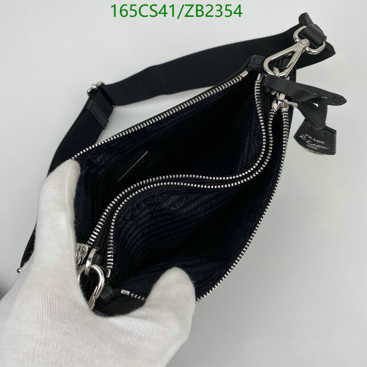 Prada Bag-(Mirror)-Diagonal-,Code: ZB2354,$: 165USD