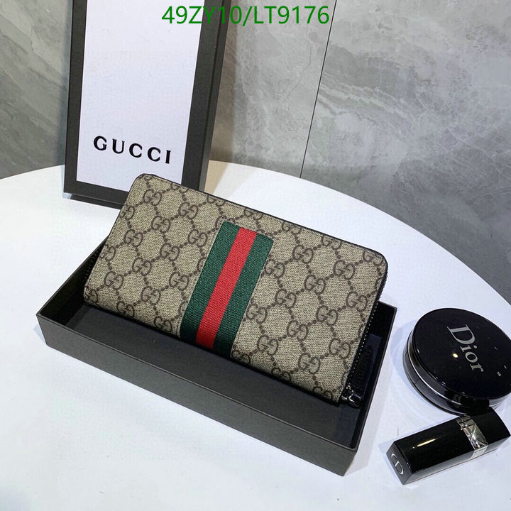 Gucci Bag-(4A)-Wallet-,Code: LT9176,$: 49USD