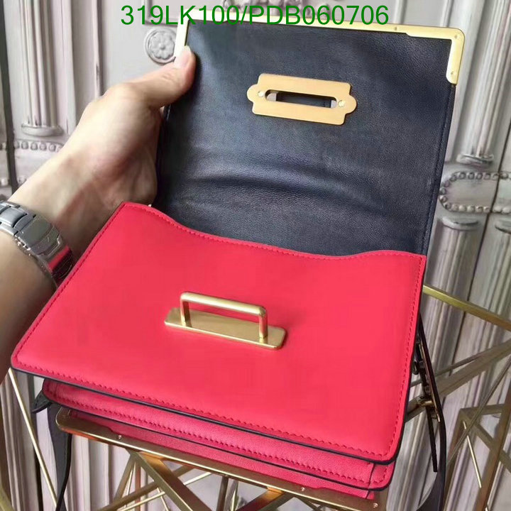 Prada Bag-(Mirror)-Diagonal-,Code: PDB060706,$: 319USD