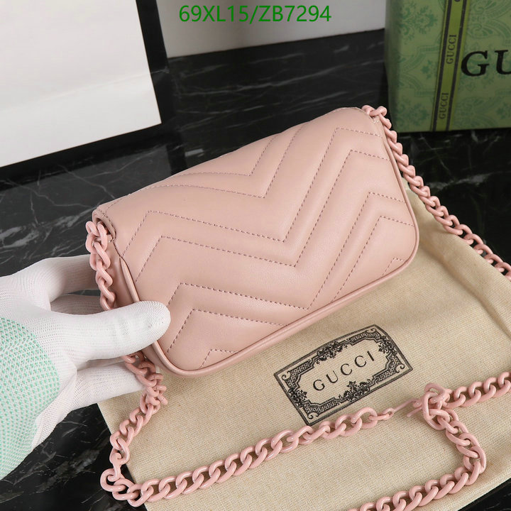 Gucci Bag-(4A)-Marmont,Code: ZB7294,$: 69USD