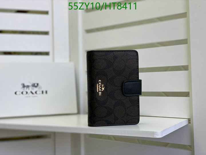 Coach Bag-(4A)-Wallet-,Code: HT8411,$: 55USD