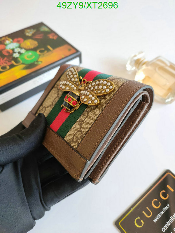 Gucci Bag-(4A)-Wallet-,Code: XT2696,$: 49USD