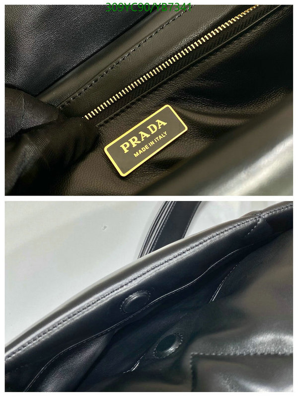 Prada Bag-(Mirror)-Diagonal-,Code: YB7341,$: 309USD