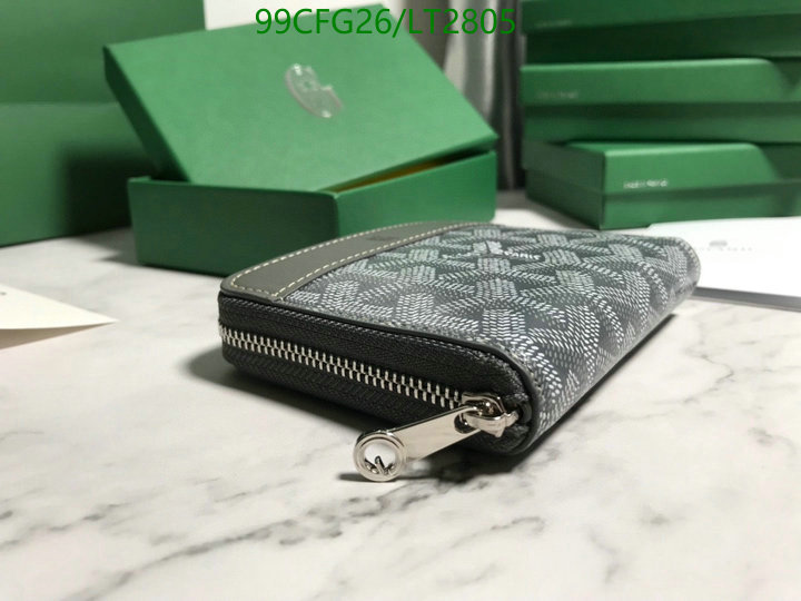 Goyard Bag-(Mirror)-Wallet-,Code: LT2805,$: 99USD