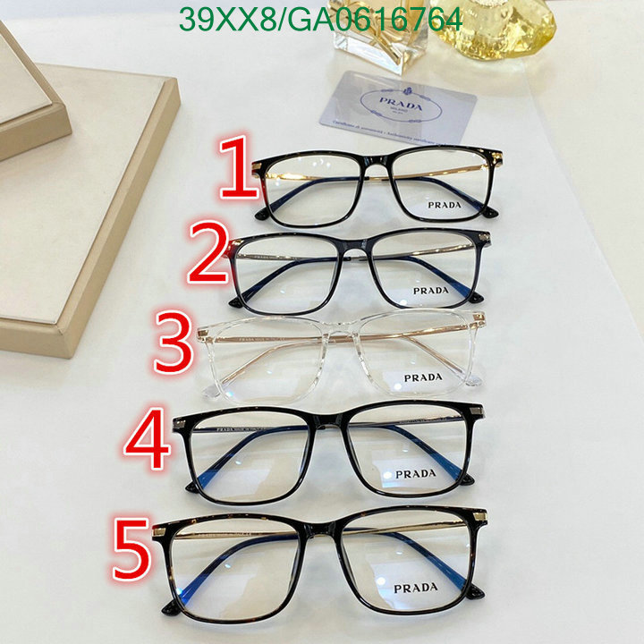 Glasses-Prada, Code: GA0616764,$:39USD