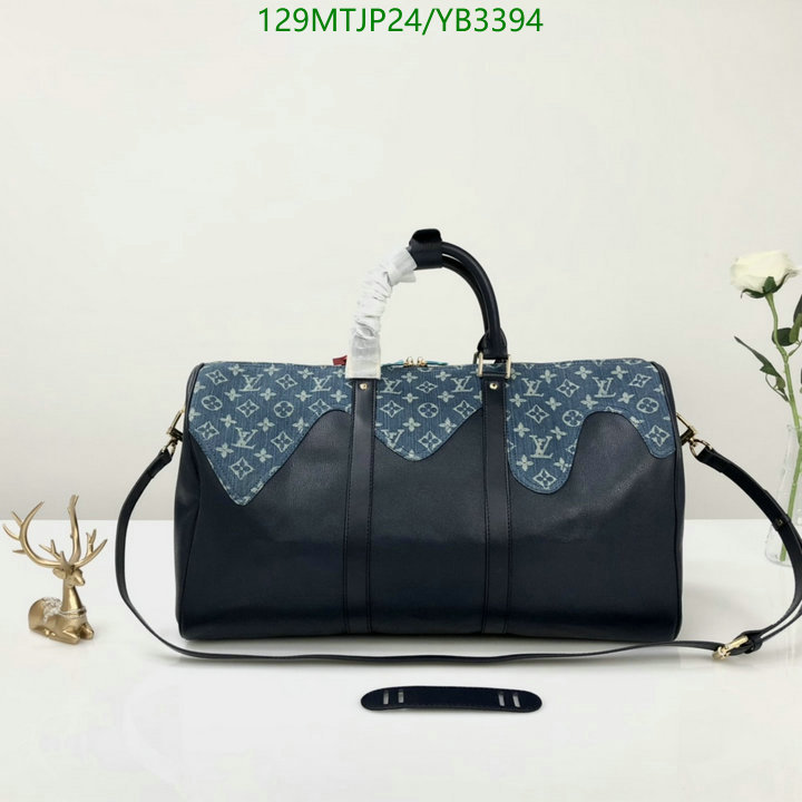 LV Bags-(4A)-Keepall BandouliRe 45-50-,Code: YB3394,$: 129USD