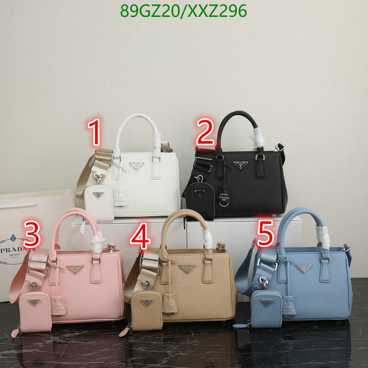 Prada Bag-(4A)-Handbag-,Code: XXZ296,