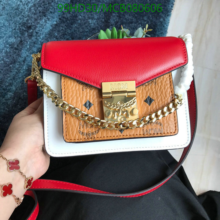 MCM Bag-(Mirror)-Diagonal-,Code:MCB080606,$:99USD