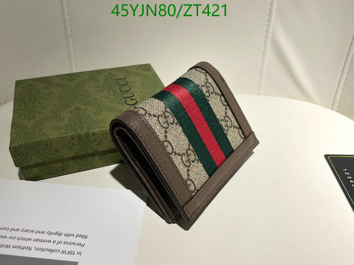 Gucci Bag-(4A)-Wallet-,Code: ZT421,$: 45USD